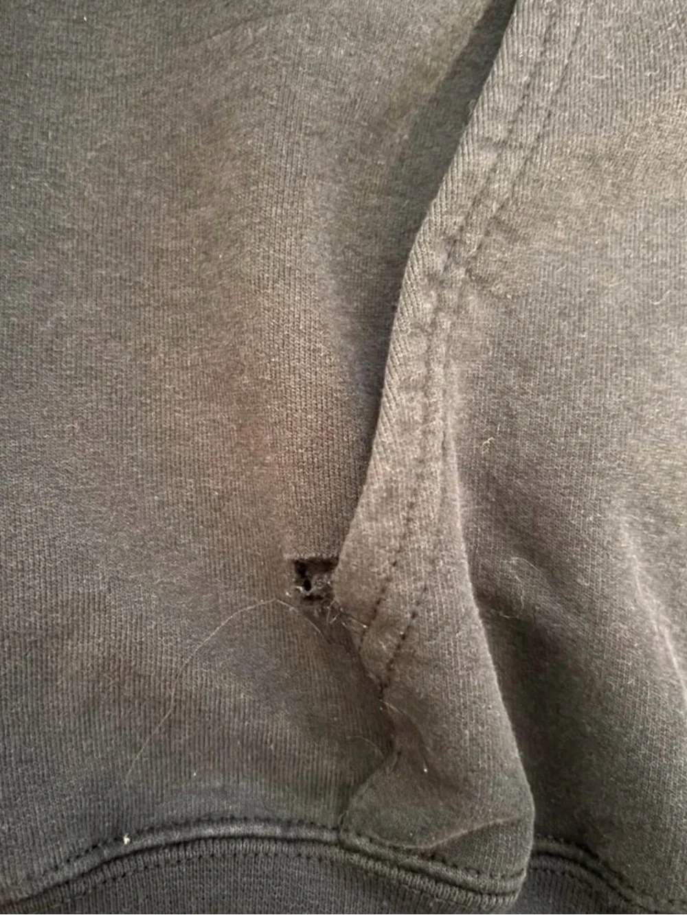 Champion Yale Football Black Crewneck Hoodie